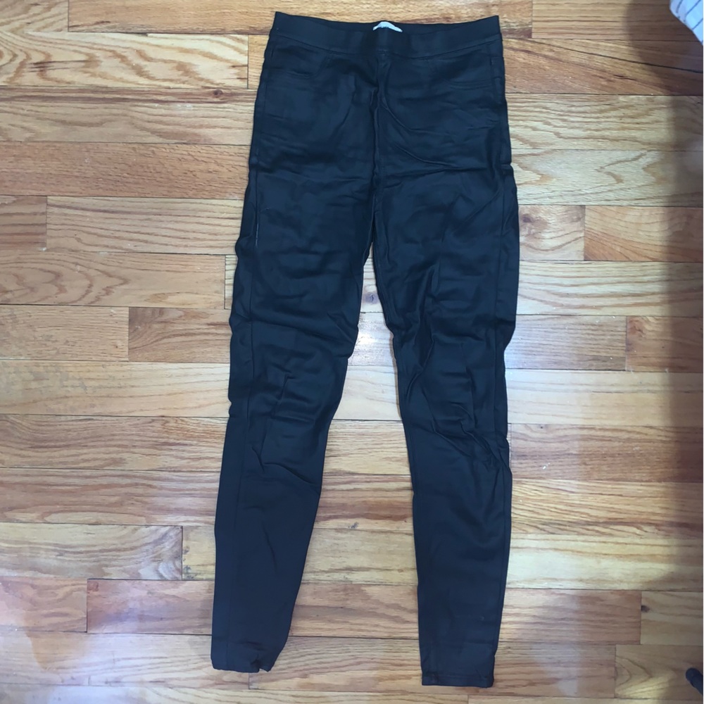 M&S leather leggings